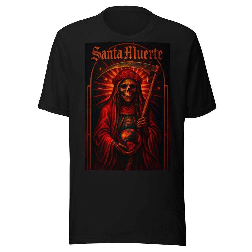 Santa Muerte World Protector Unisex t-shirt