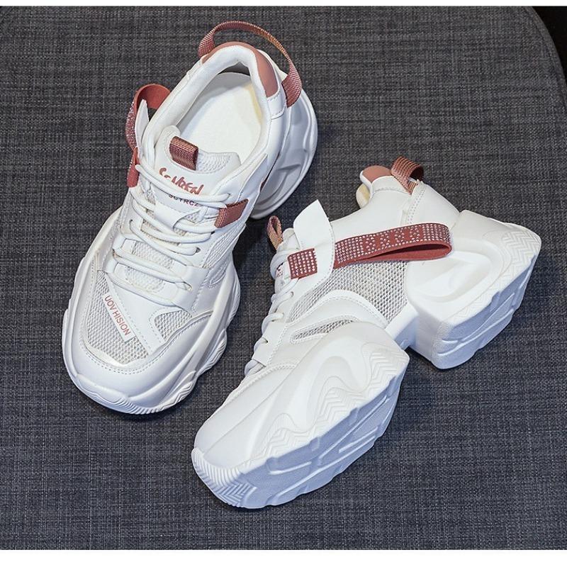 Поп-туфли с толстой подошвой повседневная модная студенческая обувь женская обувь