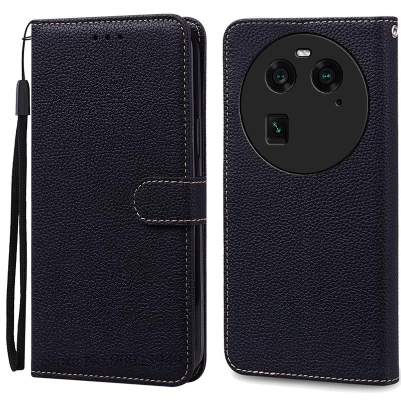 Для OPPO Find X6 Pro Чехол Роскошный кожаный флип-чехол-кошелек для OPPO Find X6 Pro Чехол-книжка для OPPO Find X 6 Pro Чехол-футляр
