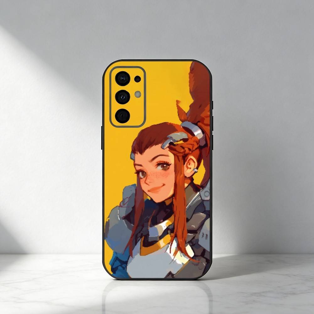 OW Game Characters Printed Phone Case For Samsung S25,S24,S21,S22,S23,S20,Ultra,S26,Plus,Fe,Note,5G Black Cover