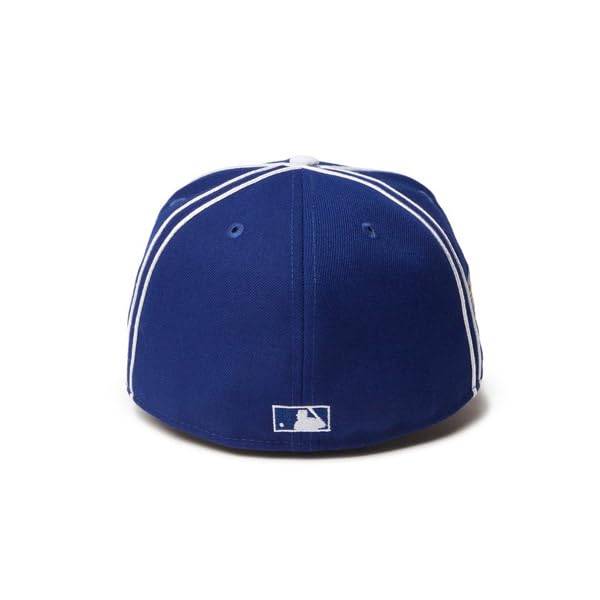 New Era 59FIFTY MLB Piping Los Angeles Dodgers Dark Royal Cap for Men, Size 7 58 (60.6cm) 14307687