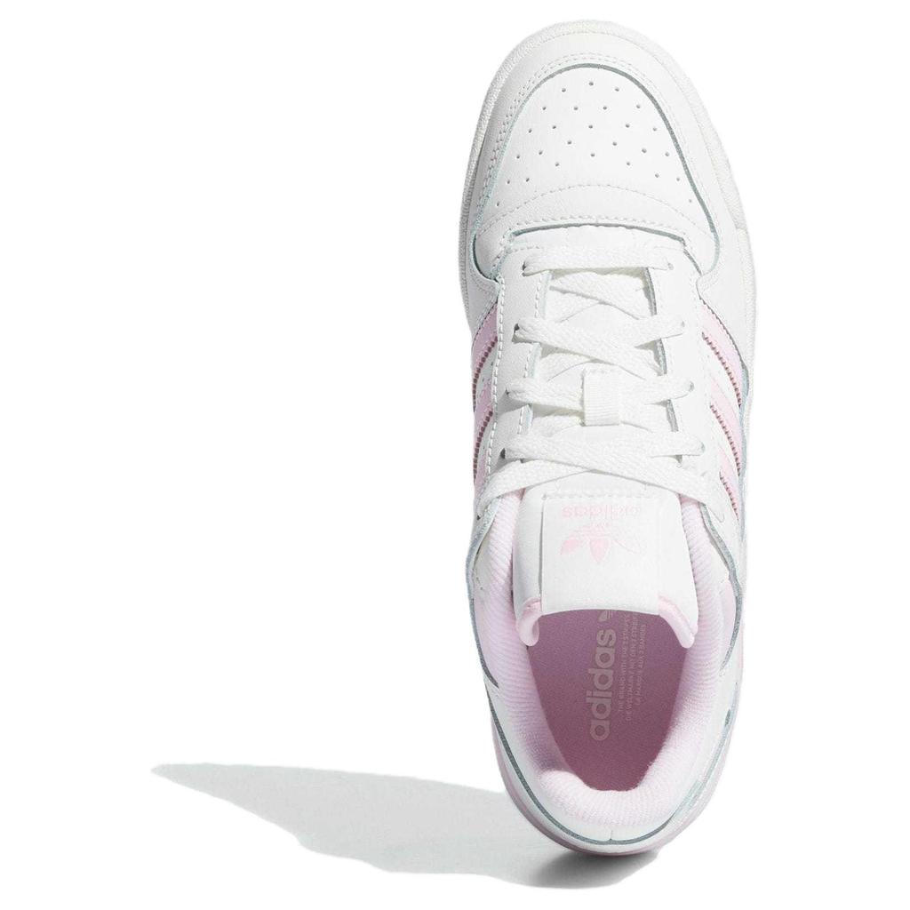 adidas Forum Low CL White Clear Pink Женские кроссовки Cloud-White IH7914