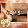 30Pcs DIY Scrapbook Stickers Cartoon Decorative Magazine Photo Card Stickers Matte Film Glossy Film Materials For Notebook Diary