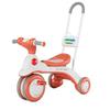 Lightweight Children's Tricycle with Music, Push Handle, and Pedals