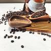 Подносы для дозирования кофейных зерен из массива дерева, грецкий орех, лопатки для зерен, мерные ложки, емкость-сепаратор для чая, эспрессо, кухонные инструменты
