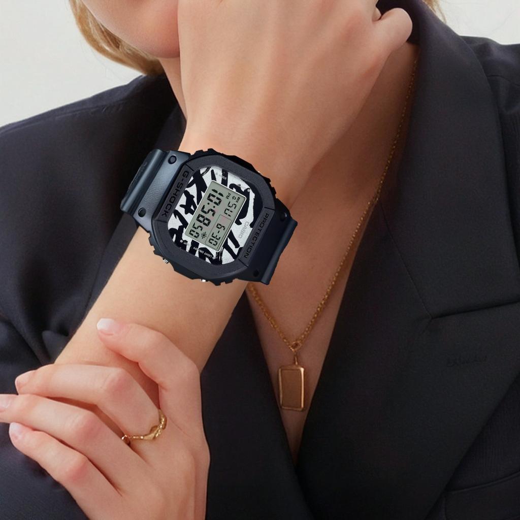 Casio Унисекс Серия G-SQUAD Серые Часы DW-5600TOS23-1 DW-5600TOS23-1