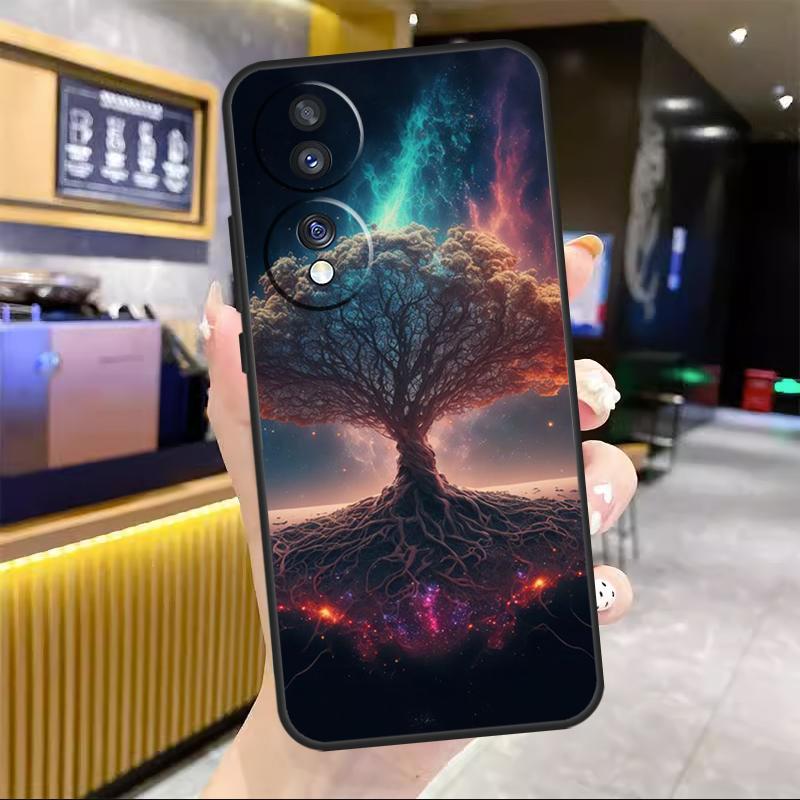 Древо Жизни Космическая Галактика Звезды Для Honor Magic 8 7 6 5 Lite Чехол Для Honor 200 400 Pro 50 70 90 X8c X8b X9a X9b X9c Win RT