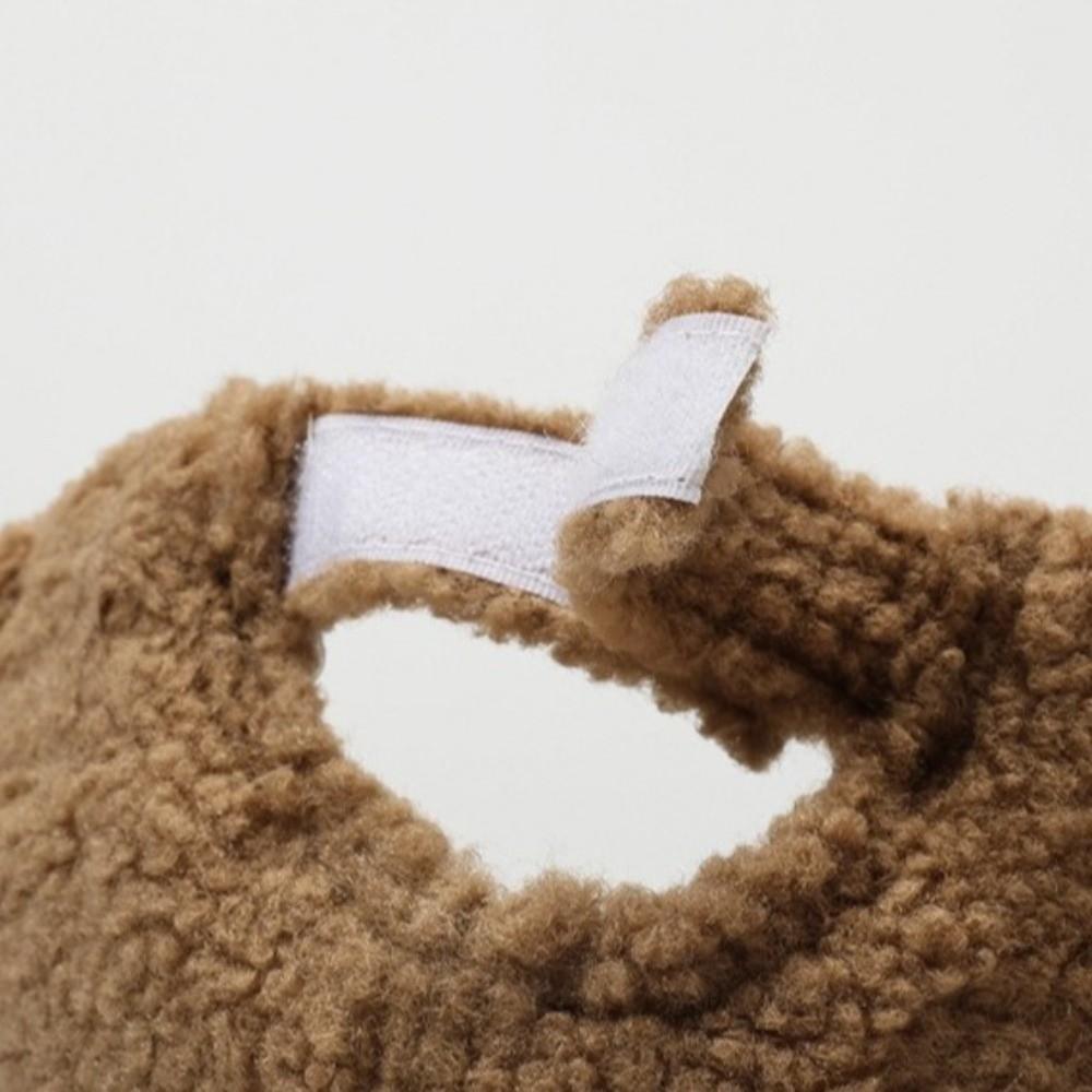 Rolled Edge Docker Cap Solid Color Beanie Hat Simple Brimless Hat Autumn