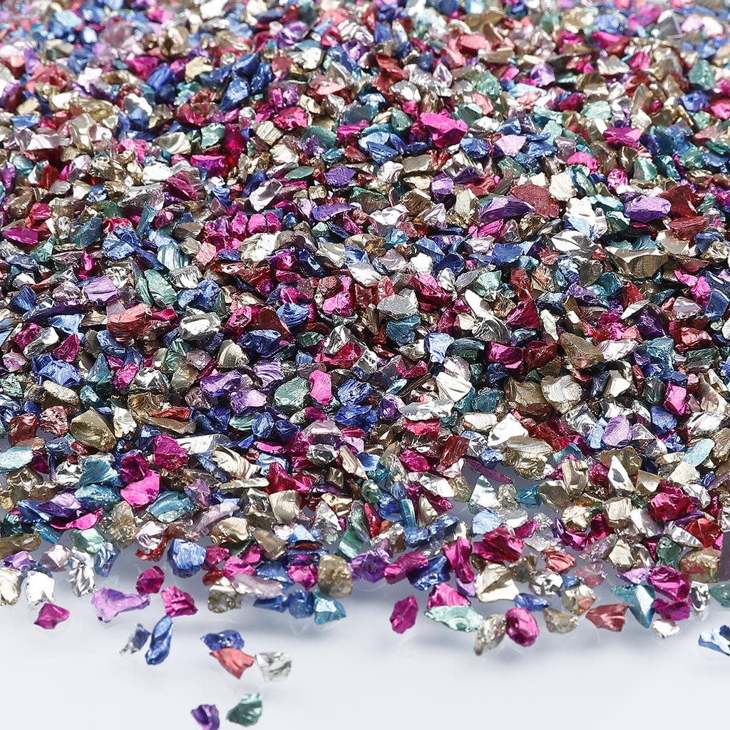 1-4 мм, 25 г/пакет, неправильной формы, стеклянные гравийные бусины без отверстий, чешский бисер, бисер для изготовления ювелирных изделий своими руками, серьги, ожерелье