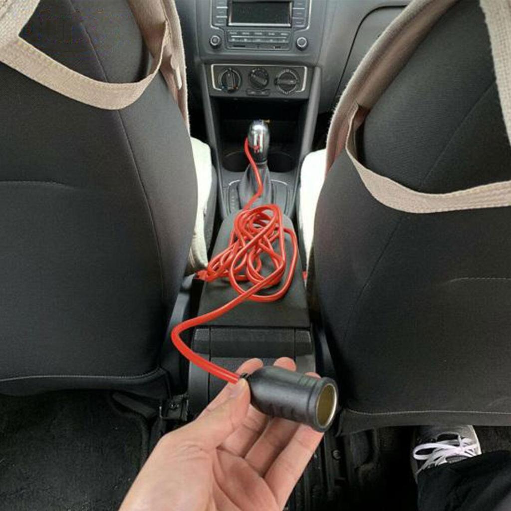 3.6M 12V/24V 15A Car Cigarette Lighter Extension Cord Plug Socket Cable Car Accessories Socket Charger Female Styling I0I3