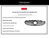 Mercedes-Benz CLS-Class W257 Grille Replacement (2019-2025) - Starry Black
