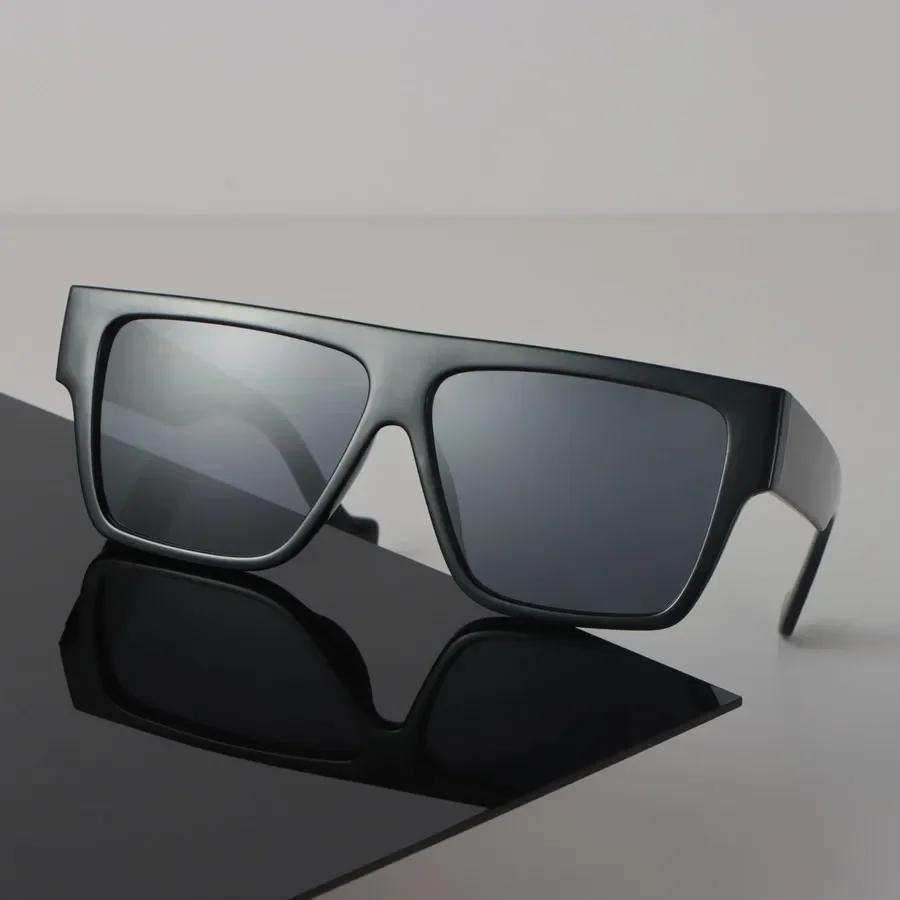 Vintage Rectangle Sunglasses Women Men Casual Fashion Glasses Luxurious Brand Designer Female