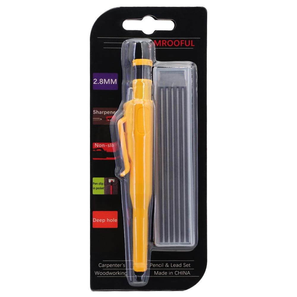 Набор столярных карандашей с длинным грифелем Набор карандашей для плотника Принадлежности для плотников и инженеров