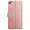 For iPhone 6/6s/7/8/SE (2020)/SE (2022) Case Flower PU Leather Magnetic Wallet Flip Phone Cover