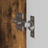Wall Mounted TV Cabinet Smoked Oak Finish 30 x 31 x 80 cm Engineered Wood