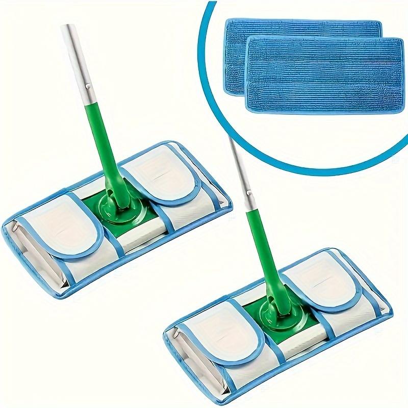 Premium Microfiber Flat Mop Refill Pad - Washable, Durable, Highly Absorbent, Dual-Use, and Easy To Clean Home Cleaning Product