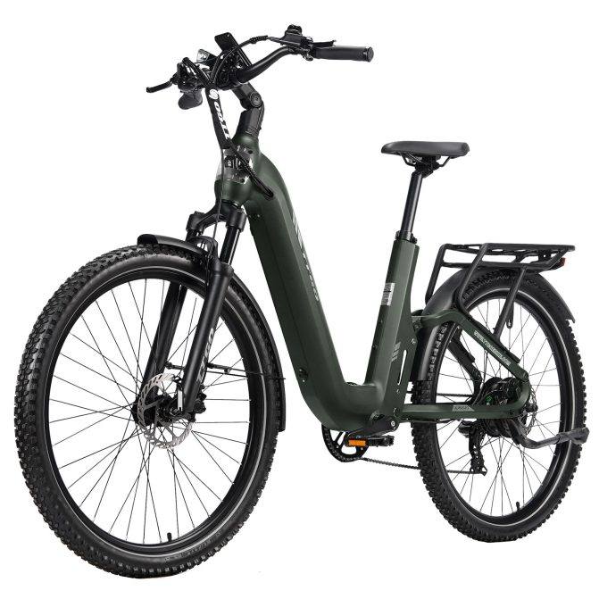 TTGO E-SUVO 27.5" Electric Bike,48V 15Ah Battery,Shimano 7-Speed, Hydraulic Disc Brakes