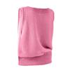 Women's Fashion Solid Color Casual Knit Turtleneck Pullover Sleeveless Sweater Vest