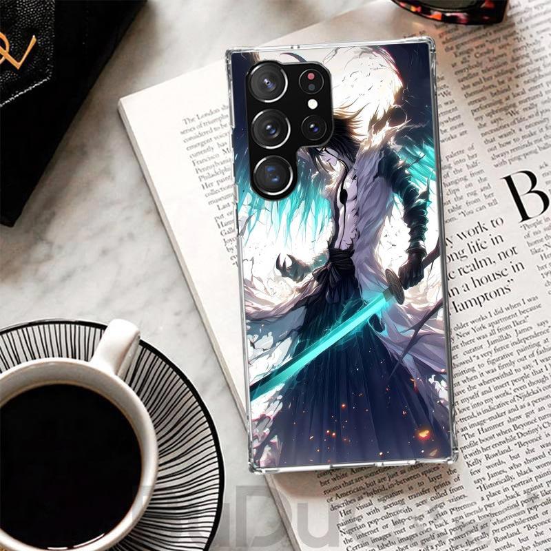 Чехол Bleach Улькиорра Сифер 4 для Samsung Galaxy S23 S22 S24 S25 Ultra S21 Plus S20 FE Чехол для телефона S10 + S10E S25U Печать Coque
