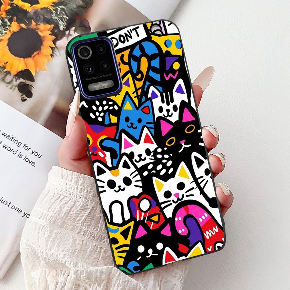 Чехол для LG K52 K62 2020 LM-K520 LM-K525 Стильный чехол-обложка с рисунком в виде сердца из любви Мягкий ТПУ чехол для телефона для LG K62 K 52 LGK52 LGK62 Fundas