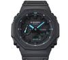 Неоново-синие акценты G-Shock GA2100-1A2 Часы, Синие,