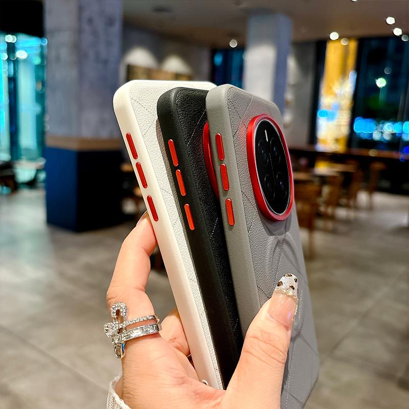 Модный кожаный чехол для телефона Magic 7 с магнитной задней крышкой для Honor Magic7 Pro, противоударный чехол с защитой камеры
