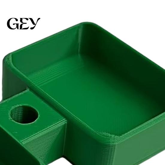 Car Cup Holder Insert 3D Printed Condiment Tray, 2 Compartment Dip Sauce Interior Accessories Container with Straw Hole, Universal Vehicle Tumbler