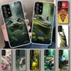 Чехол-накладка с изображением крокодила для Samsung Galaxy A12 A22 A32 A52 A72 A02S A51 A50S A31 A20S A10S Note 20 Ultra 10 Plus Galax