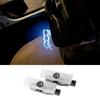 2pcs Car Led Courtesy Door Logo Projector Light Ghost Shadow Logo Lights Door Lamp LED Welcome Light For FIAT 500X 500L