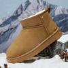 Men's Winter Boots 2025 Warm Waterproof Non-Slip Plush Sneakers Shoes - Winter Slippers Male Tenis Boots