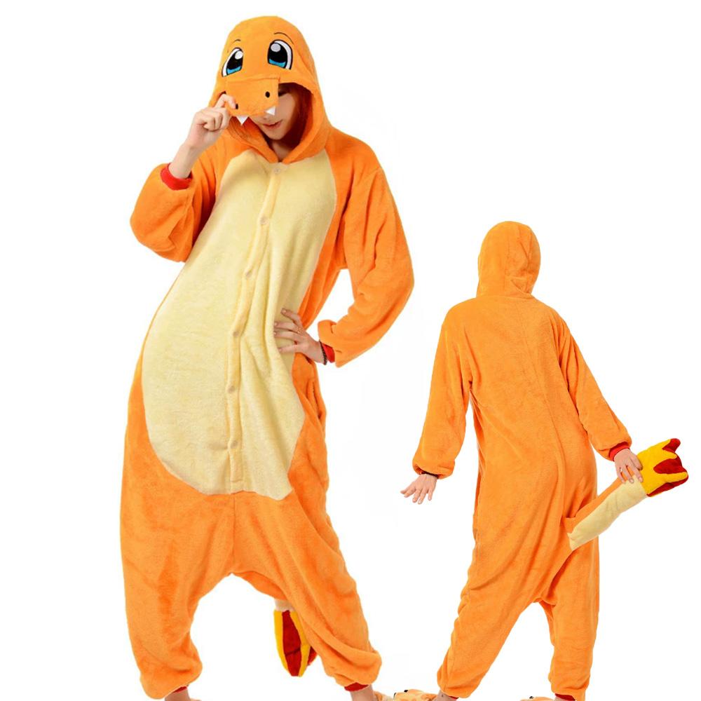 Cosplay Costume Men Women Kigurumis Anime Onesie Hallween Carnival Party Outfit Gengar Pikachu Funny Jumpsuit