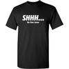 Cotton Shhh No One Cares Sarcastic Funny Novelty T Shirt High Quality O-Neck Short Sleeves 100% Cotton T-Shirt Tops Clothing 51001