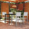 VidaXL 5-Piece Garden Dining Set White 3099271