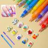 Nail Art Graffiti Pen UV Gel Polish Waterproof Drawing Painting Liner Bru ~ *