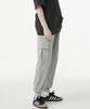URBANAGE Cargo Jogger Sweatpants_Melange Grey