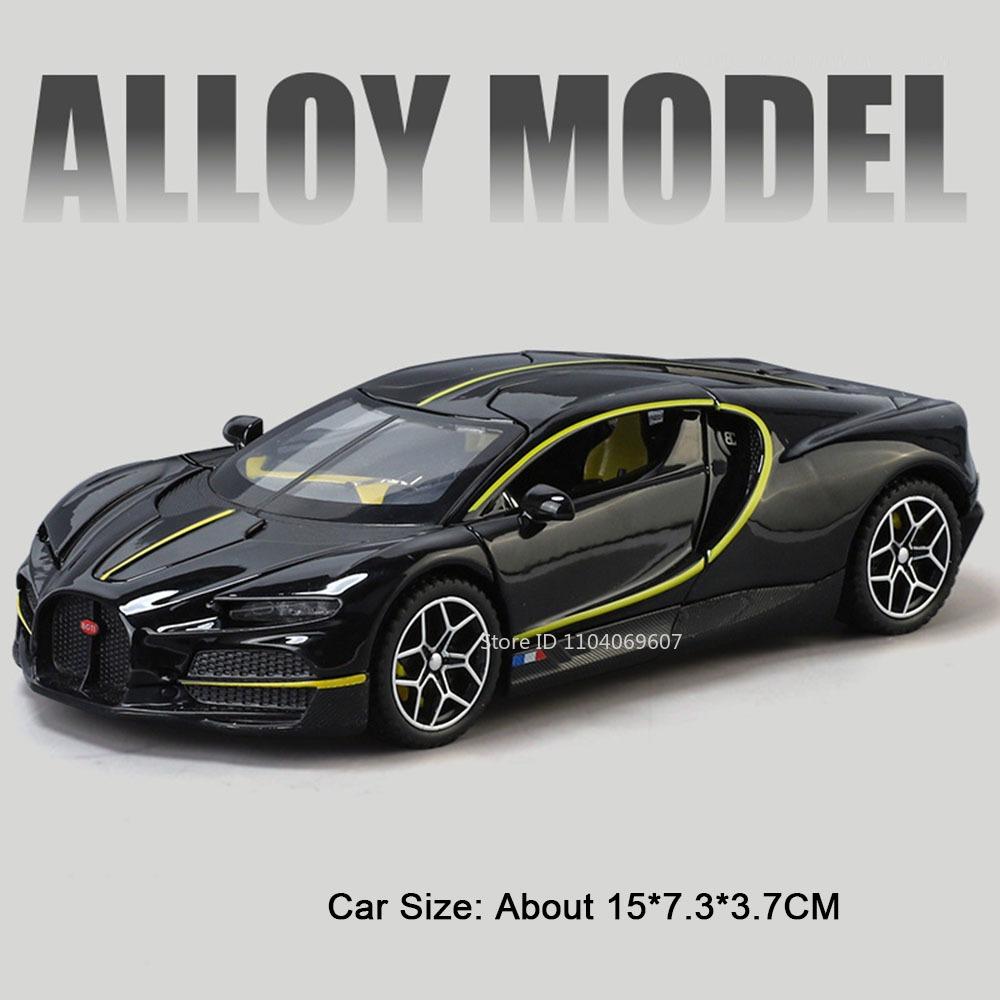 1:32 Bolide Tourbillon Модель Суперкара Игрушка Сплав Литье под Давлением Оттянуть Назад Звук Свет Двери Открываются Коллекция Спортивный Автомобиль для Взрослых Мальчиков