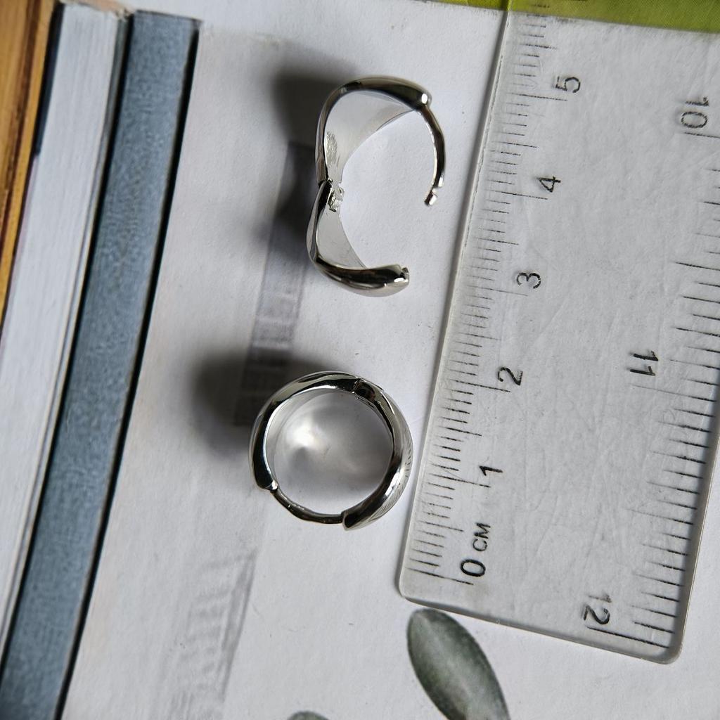 Серебряные серьги без камней (2191957)