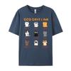 God Says I Am Kitten Cat Funny Cats Bible Verse Christian Funny T Shirts High Quality