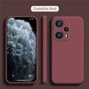 Poco F5 PocoF5 Poco F 5 Чехол квадратный жидкий силиконовый противоударный мягкий чехол для Xiaomi Poco F5 F 5 F5 PocoF5 Чехол для телефона