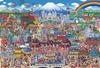 In Beverly Jigsaw A Collection of Famous Japanese X [Made Japan] 1000-piece Puzzle Landmarks! (49 72) 1000-097