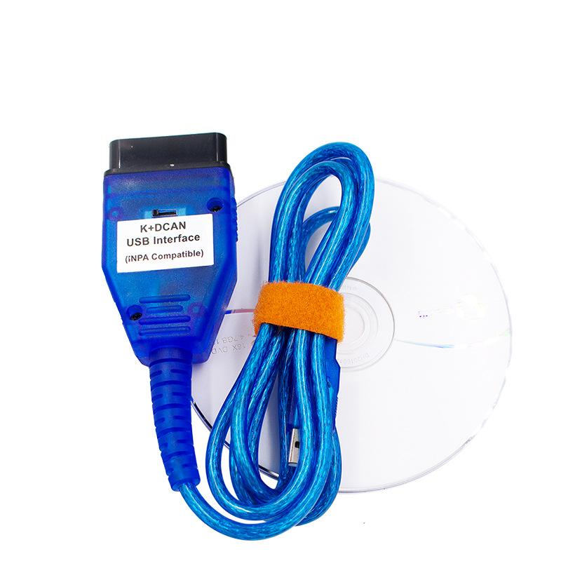 Интерфейс USB OBD2 для BMW - INPA/Ediabas - K+DCAN позволяет проводить полную диагностику BMW с 1998 по 2008 год. (все функции как в интерфейсе OMNITEC)