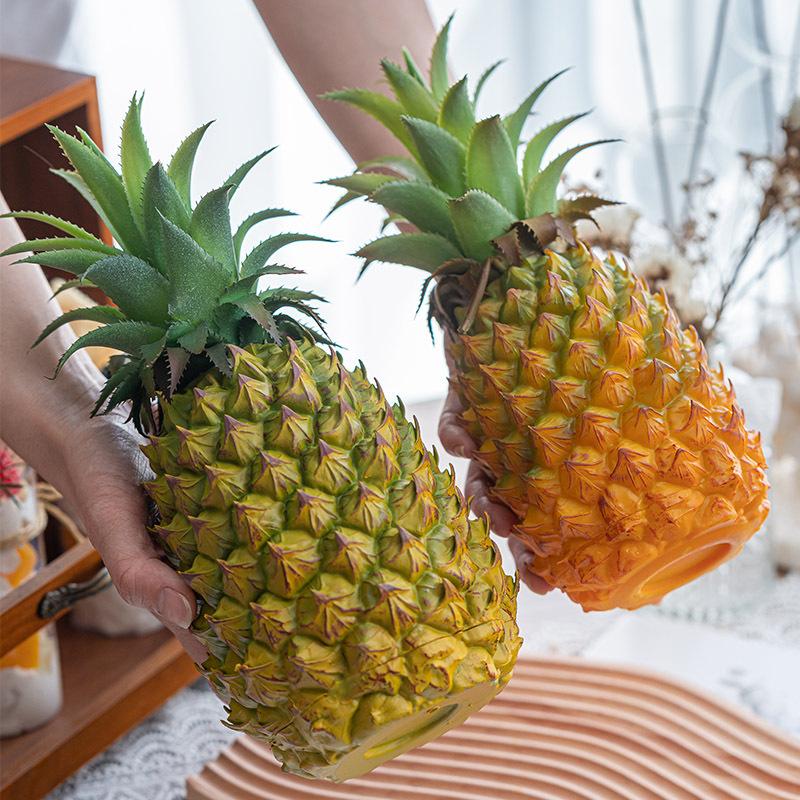 Simulation Pineapple High-quality Fake Fruit Model Fruit Shop Window Display Samples DIY Restaurant Ornaments Photography Props