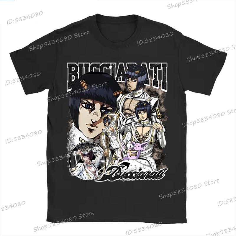 Футболка JoJo's Bizarre Adventure Унисекс Женская Аниме Унисексга Графический Дизайн Футболка Тройник Все Размеры Аниме ДжоДжо Мода Уличная Повседневная Топы