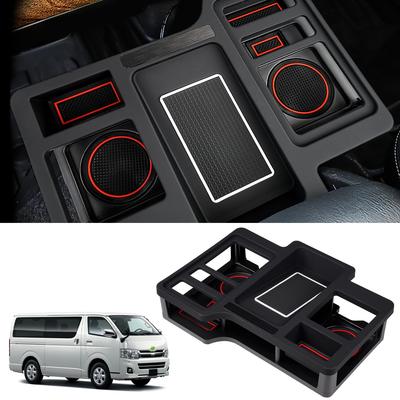 LIMSTYLE Столик для напитков Toyota Hiace 200 серии, Подстаканник, Поднос-удлинитель, Центральная консоль, Хранение