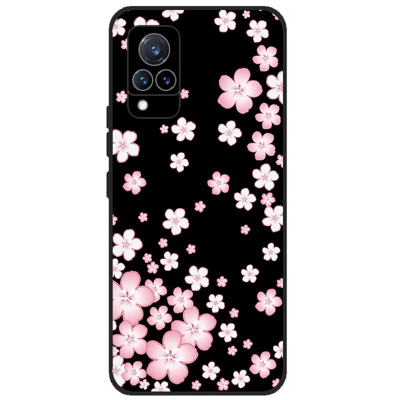 Для Vivo V21 5G Чехол V 21 Силиконовая задняя крышка Чехол для телефона для Vivo V2050 VivoV21 5G Чехлы Мягкий бампер coque для Vivo V21 5G Fundas