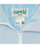 TUEWID Tuewid Light Weight Fleece Set Up Zip Up In Powder Blue