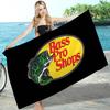 Рыболовный бренд Bass-Pro-Shops Банное полотенце Микрофибра Мягкое Впитывающее Воздухопроницаемое Для Девочек Детей Декоративное Мультяшное Пляжное Полотенце