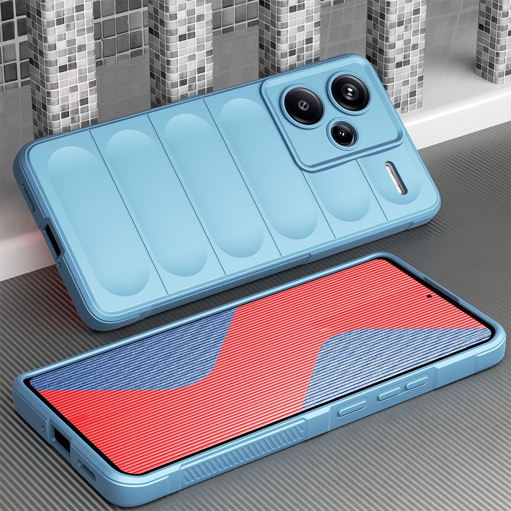 KEYSION Противоударный чехол для Redmi Note 13 Pro 5G 12 Pro + 5G, противоскользящий мягкий силиконовый чехол для телефона Xiaomi POCO X6 Pro X5 Pro 5G