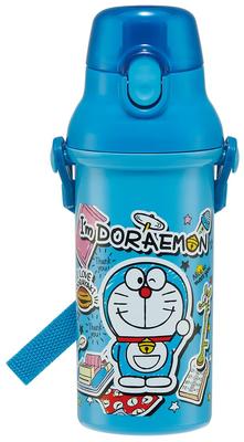 Бутылка для воды Skater Doraemon Sticker 480 мл Антибактериальный пластик Сделано в Японии Детская PSB5SANAG-A
