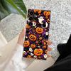 Счастливого Хэллоуина Кот Тыква S25FE Прозрачный Чехол Для Samsung Galaxy S25 S24 S23 Ultra S20 S21 FE S22 Plus A56 5G A17 A07 Чехол для Телефона